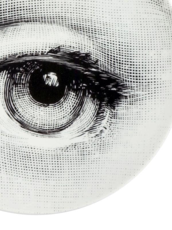 Fornasetti Black Tema E Variazioni N.248 Wall Plate | Browns Decorative Trays & Plates