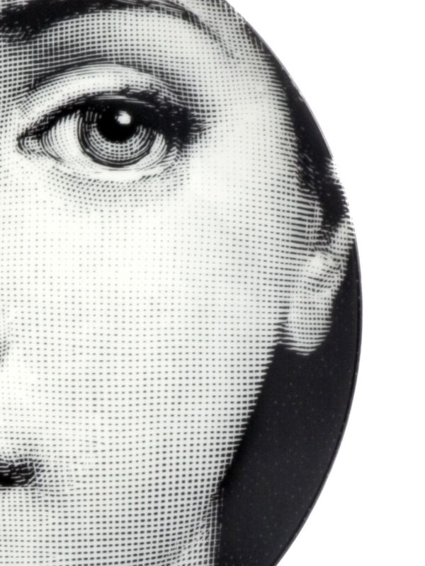 Fornasetti Black Tema E Variazioni N1 Wall Plate | Browns Decorative Trays & Plates