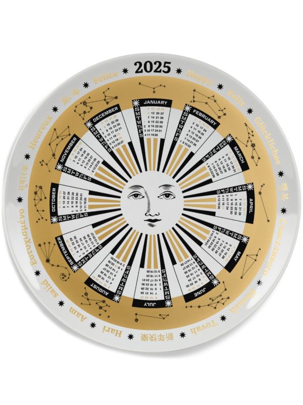 Fornasetti Calendar Plate | Browns Decorative Trays & Plates