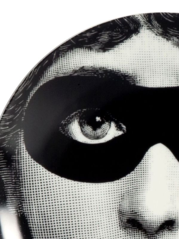 Fornasetti Graphic-print Porcelain Wall Plate | Browns Decorative Trays & Plates