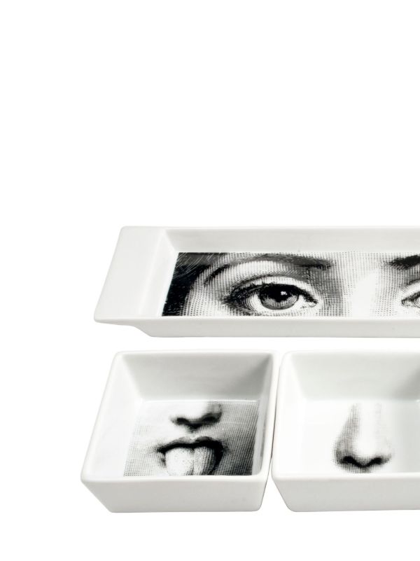 Fornasetti I Sensi Appetizer Set | Browns Plates & Bowls