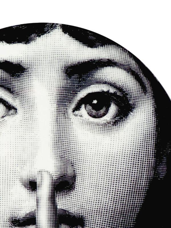 Fornasetti Silenzio Plate | Browns Decorative Trays & Plates