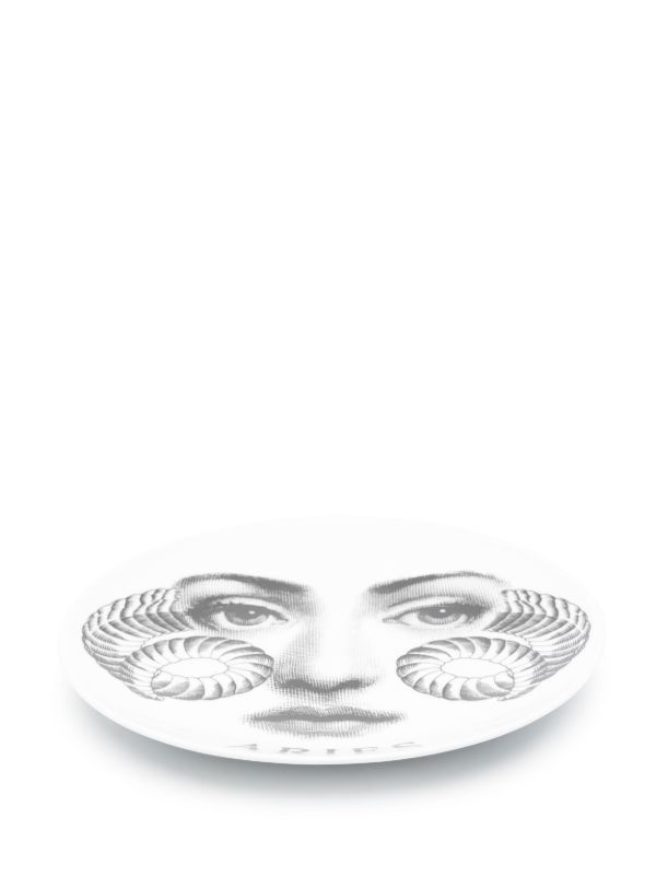 Fornasetti Tema E Variazioni N.348 Wall Plate (25cm) | Browns Decorative Trays & Plates