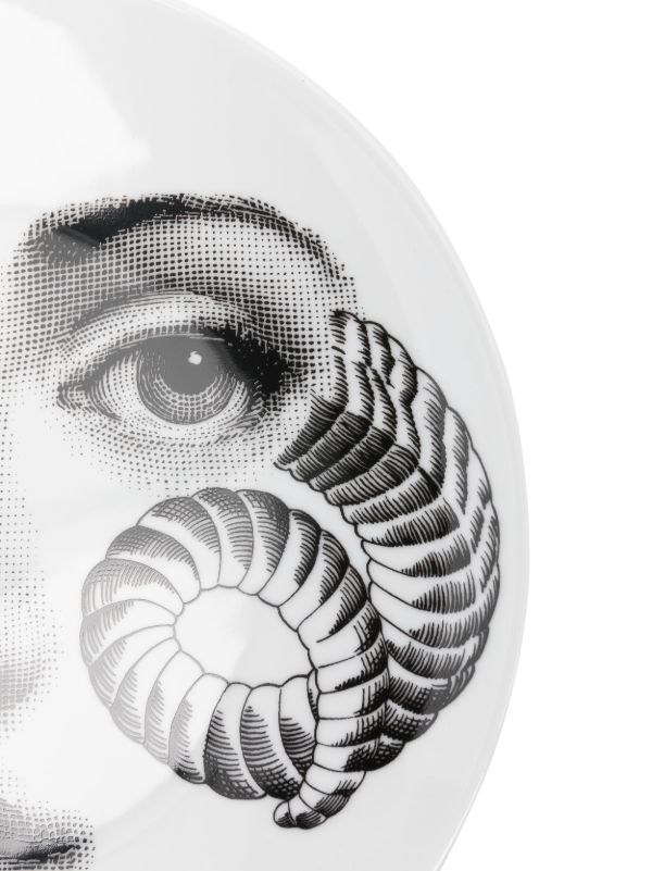 Fornasetti Tema E Variazioni N.348 Wall Plate (25cm) | Browns Decorative Trays & Plates