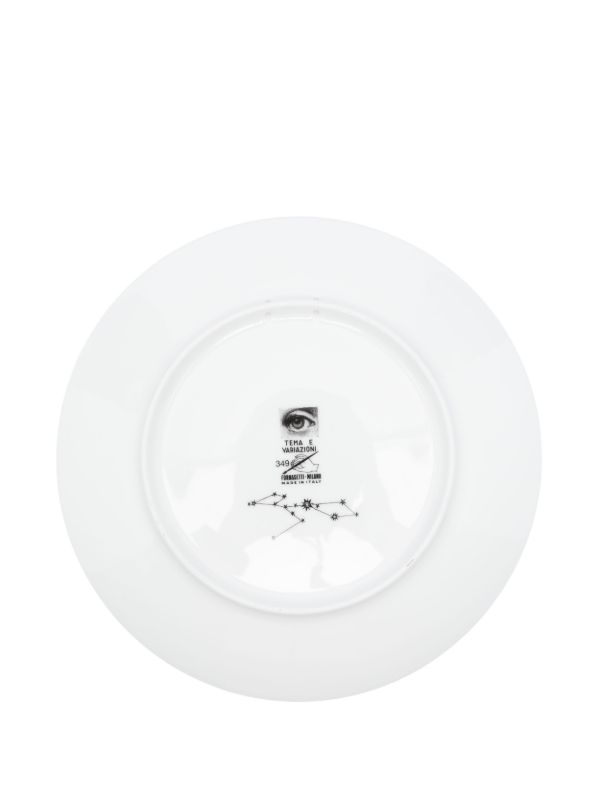 Fornasetti Tema E Variazioni N.349 Wall Plate (25cm) | Browns Decorative Trays & Plates