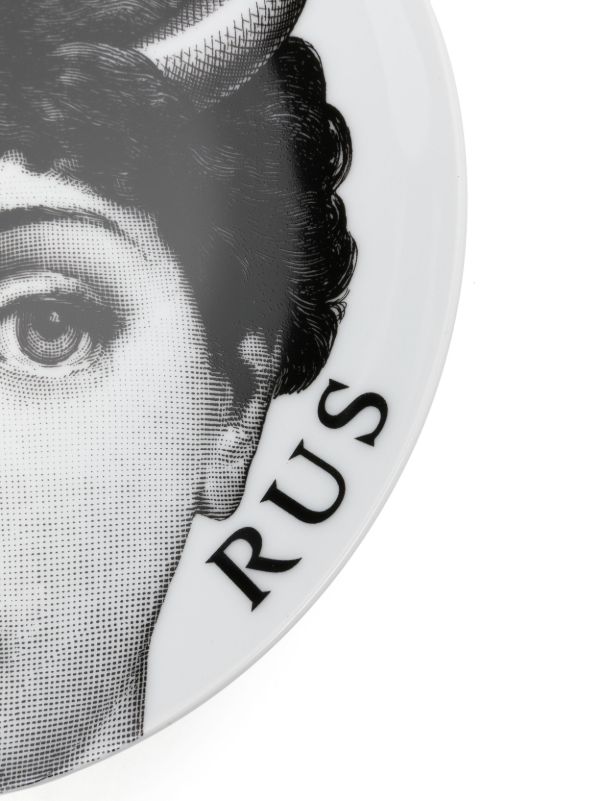 Fornasetti Tema E Variazioni N.349 Wall Plate (25cm) | Browns Decorative Trays & Plates