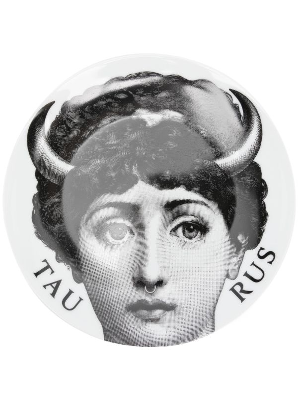 Fornasetti Tema E Variazioni N.349 Wall Plate (25cm) | Browns Decorative Trays & Plates