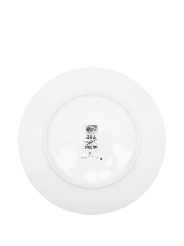Fornasetti Tema E Variazioni N.351 Wall Plate (25cm) | Browns Decorative Trays & Plates