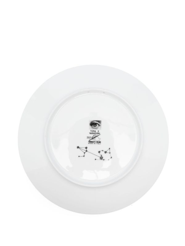 Fornasetti Tema E Variazioni N.352 Wall Plate (25cm) | Browns Decorative Trays & Plates