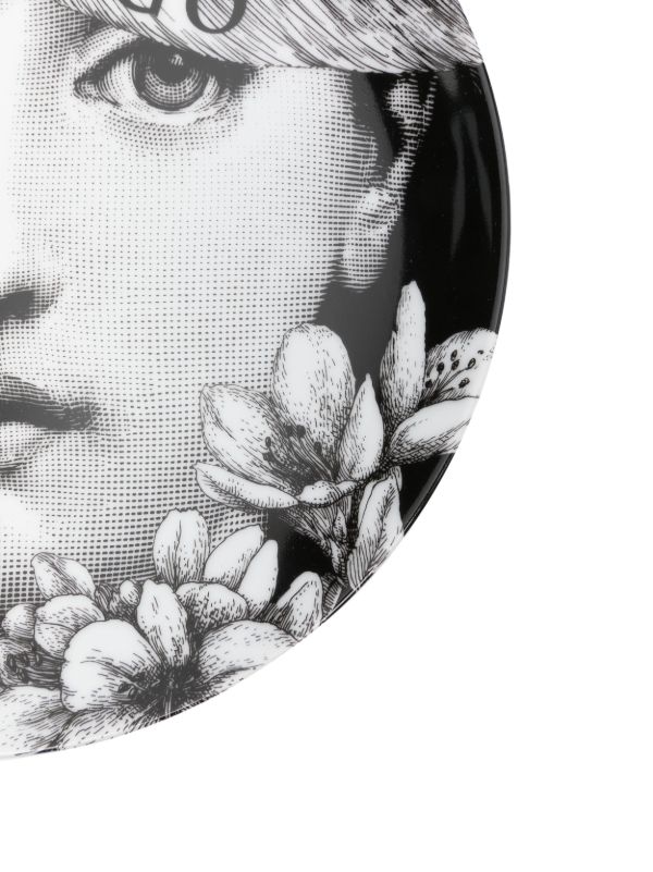 Fornasetti Tema E Variazioni N.353 Wall Plate (25cm) | Browns Decorative Trays & Plates