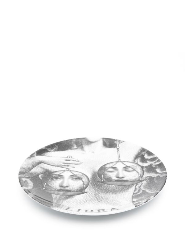 Fornasetti Tema E Variazioni N.354 Wall Plate (25cm) | Browns Decorative Trays & Plates