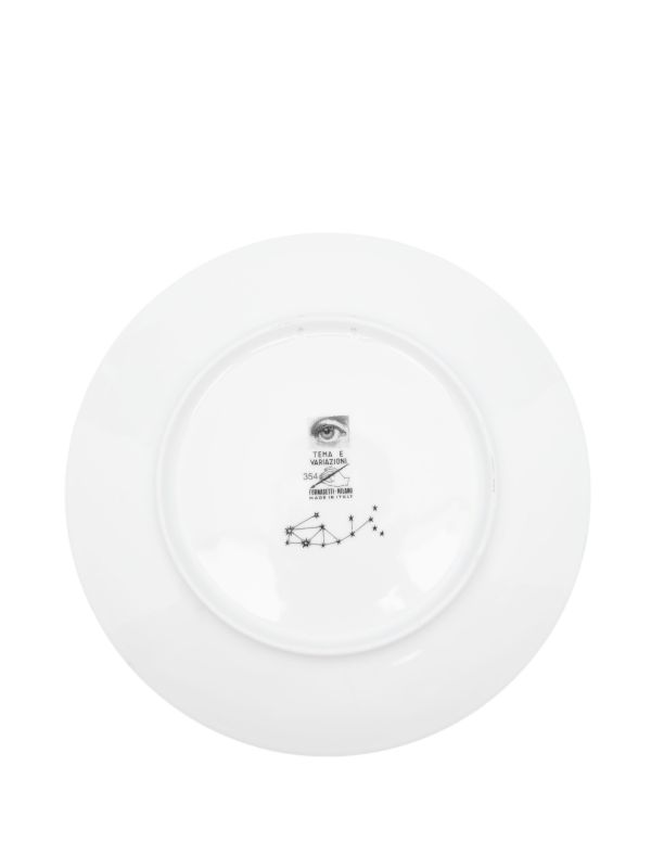 Fornasetti Tema E Variazioni N.354 Wall Plate (25cm) | Browns Decorative Trays & Plates
