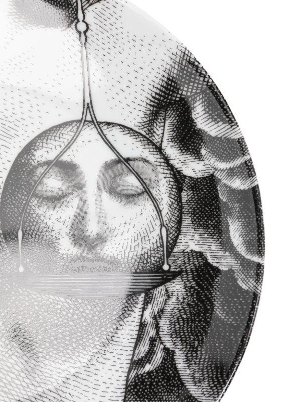 Fornasetti Tema E Variazioni N.354 Wall Plate (25cm) | Browns Decorative Trays & Plates