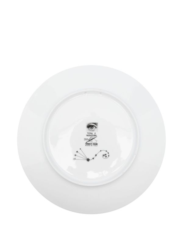 Fornasetti Tema E Variazioni N.355 Wall Plate (25cm) | Browns Decorative Trays & Plates