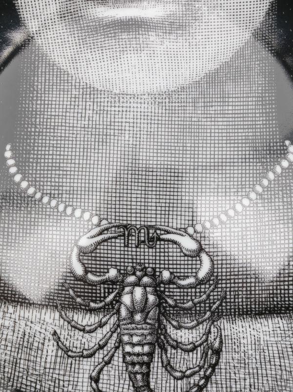 Fornasetti Tema E Variazioni N.355 Wall Plate (25cm) | Browns Decorative Trays & Plates