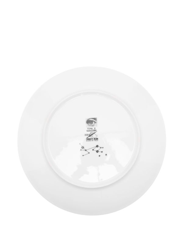 Fornasetti Tema E Variazioni N.356 Wall Plate (25cm) | Browns Decorative Trays & Plates