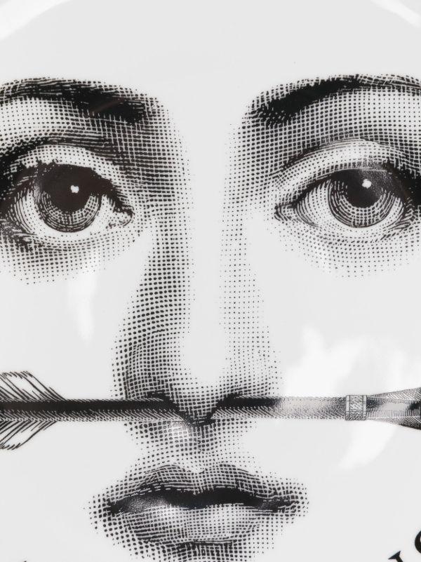 Fornasetti Tema E Variazioni N.356 Wall Plate (25cm) | Browns Decorative Trays & Plates