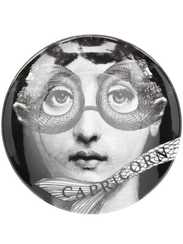 Fornasetti Tema E Variazioni N.357 Wall Plate (25cm) | Browns Decorative Trays & Plates