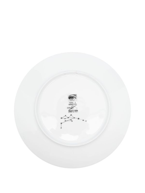 Fornasetti Tema E Variazioni N.358 Wall Plate (25cm) | Browns Decorative Trays & Plates