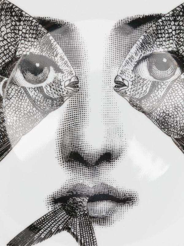 Fornasetti Tema E Variazioni N.359 Wall Plate (25cm) | Browns Decorative Trays & Plates