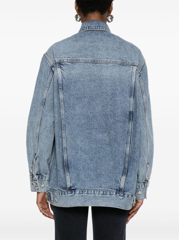 FRAME Blue Denim Jacket | Browns Denim Jackets