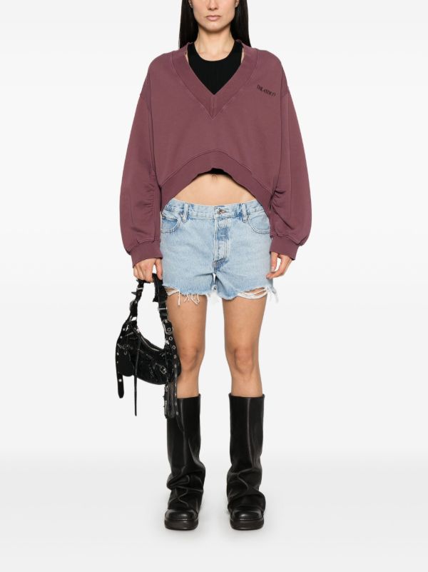 FRAME Blue The Hang Shorts | Browns Short & Mini Shorts