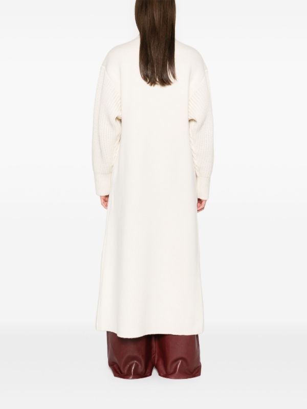 FRAME Fringed Wool Coat | Browns Single Breasted Coats