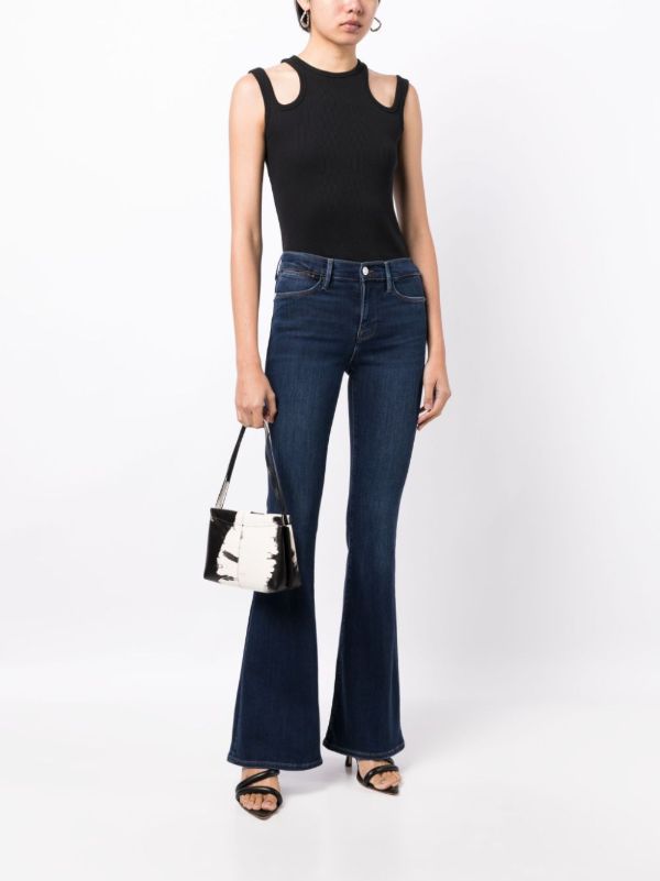 FRAME Le High Flared Jeans | Browns Flares & Bell Bottom Jeans
