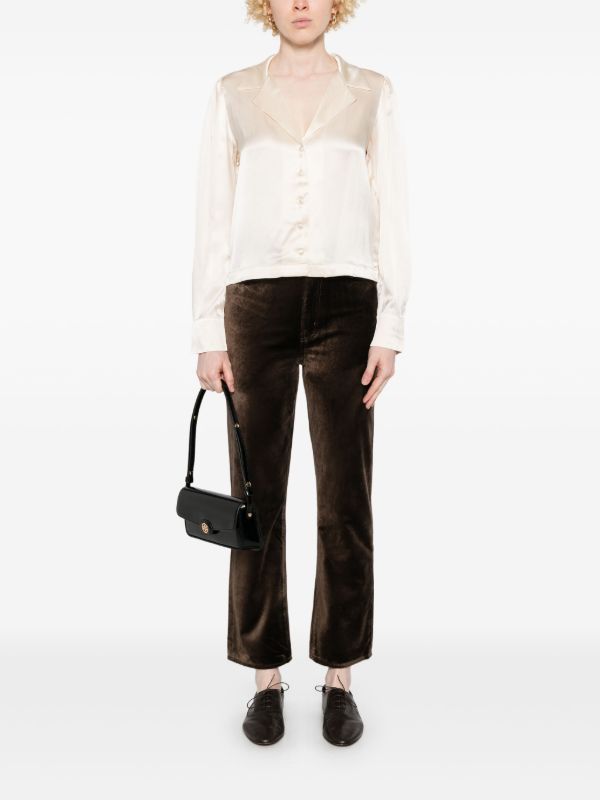 FRAME Le Sleek Trousers | Browns Straight-Leg Pants