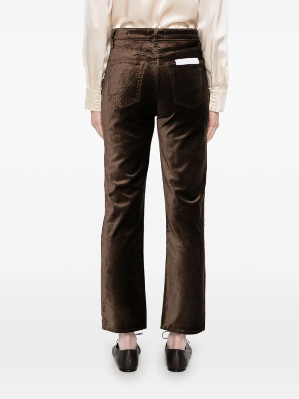FRAME Le Sleek Trousers | Browns Straight-Leg Pants
