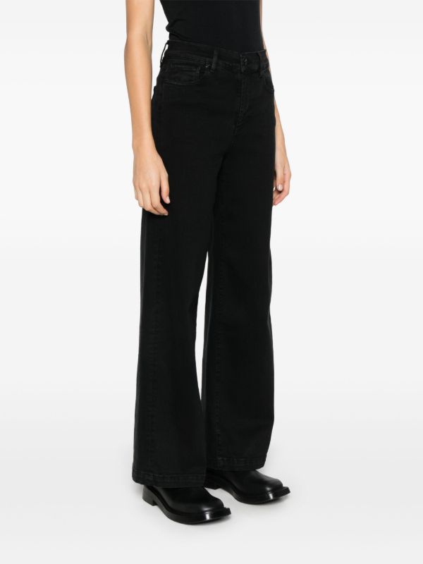 FRAME Le Slim Palazzo Wide Hem Jeans | Browns Wide-Leg Jeans