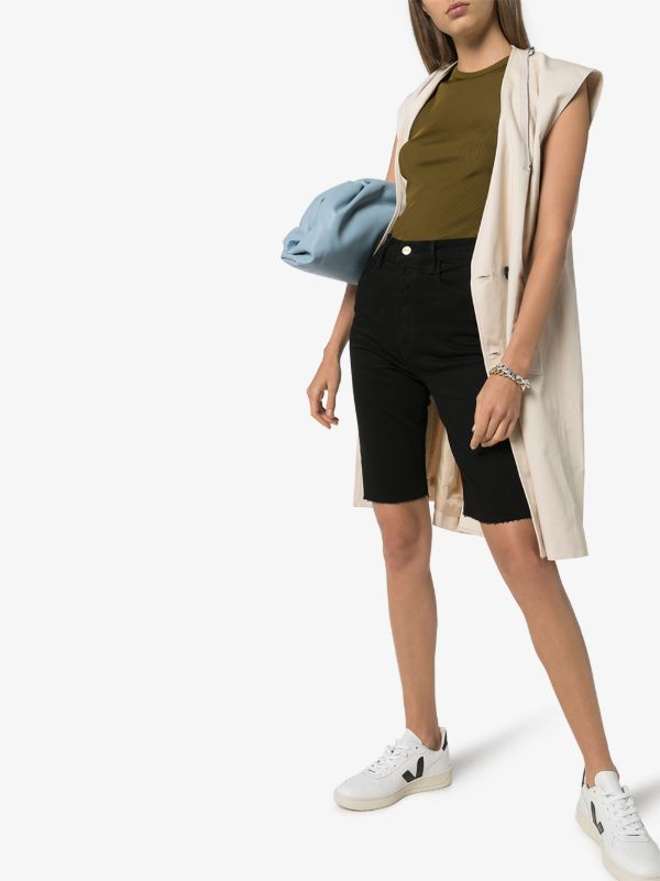 FRAME Le Vintage Bermuda Denim Shorts | Browns Denim Shorts