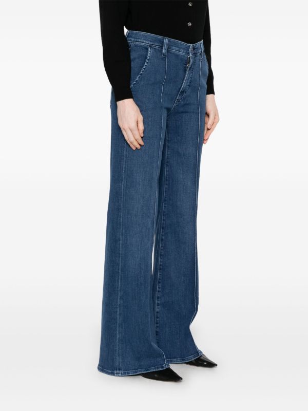 FRAME Pintuck Jeans | Browns Flares & Bell Bottom Jeans