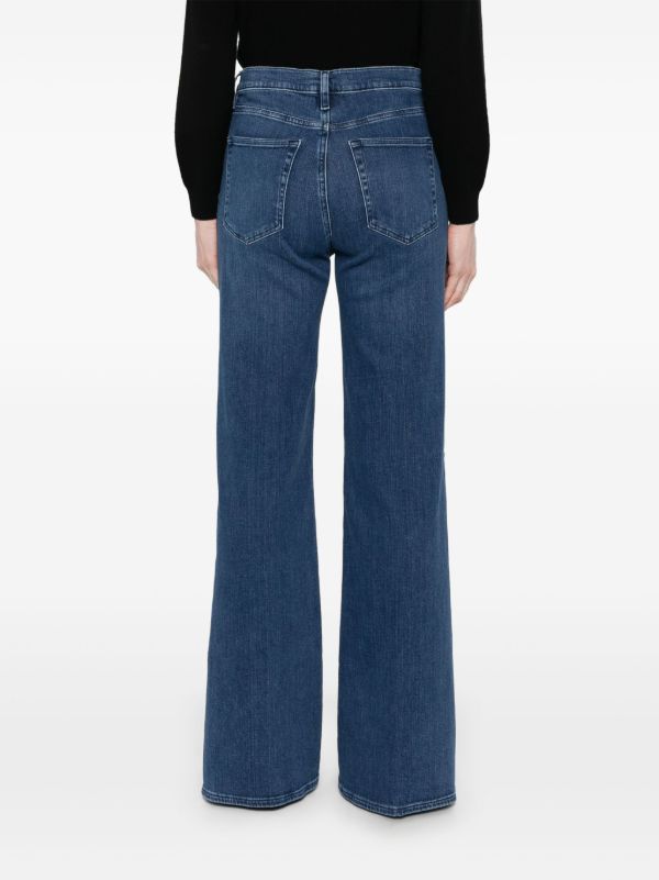 FRAME Pintuck Jeans | Browns Flares & Bell Bottom Jeans