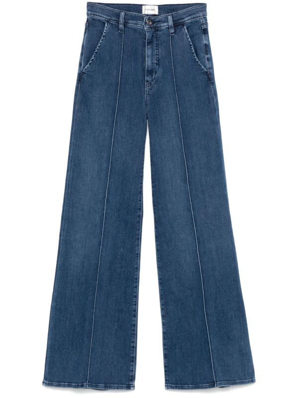 FRAME Pintuck Jeans | Browns Flares & Bell Bottom Jeans