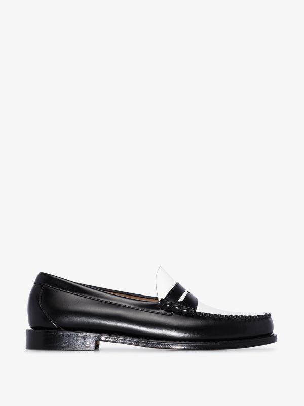 G.H. Bass & Co. black Heritage Larson Weejun leather loafers | Browns Loafers