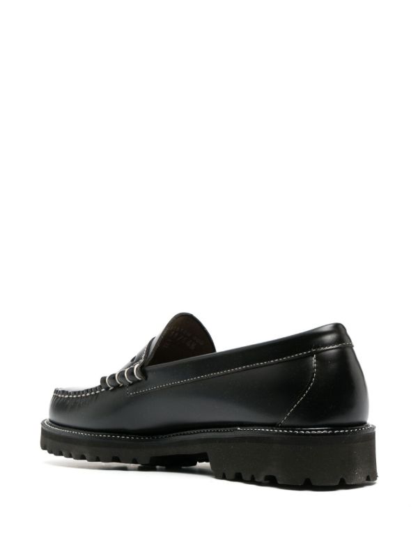 G.H. Bass & Co. Black Weejuns '90s Larson Penny Loafers | Browns Loafers