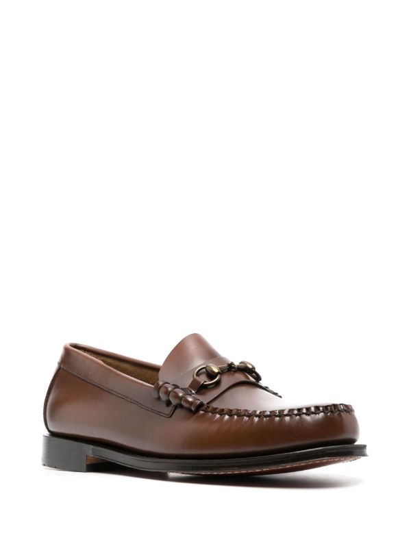 G.H. Bass & Co. Brown Lincoln Heritage Leather Loafers | Browns Loafers