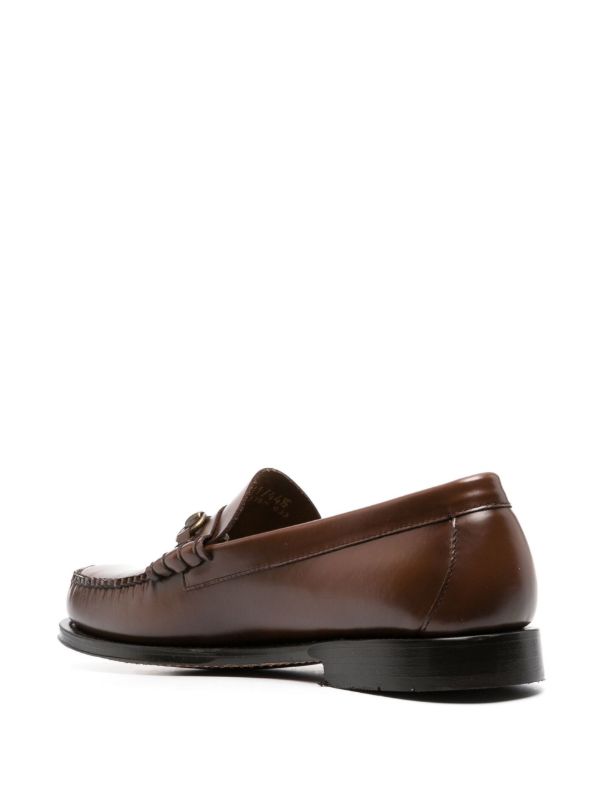 G.H. Bass & Co. Brown Lincoln Heritage Leather Loafers | Browns Loafers