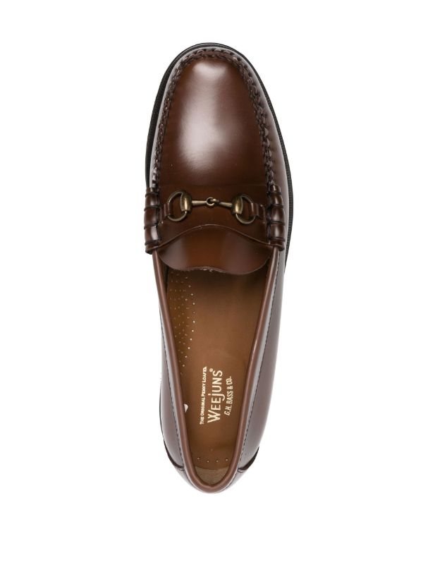 G.H. Bass & Co. Brown Lincoln Heritage Leather Loafers | Browns Loafers