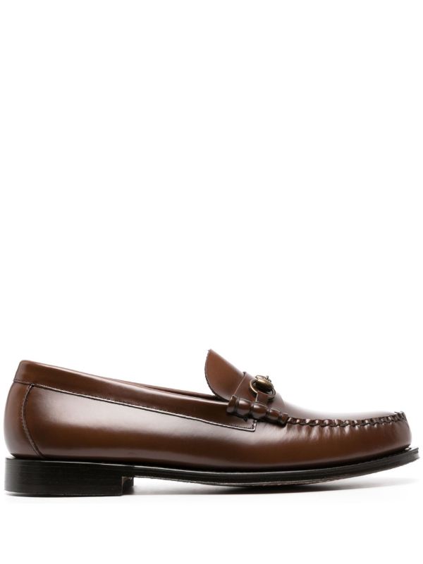 G.H. Bass & Co. brown Lincoln heritage leather loafers | Browns Loafers