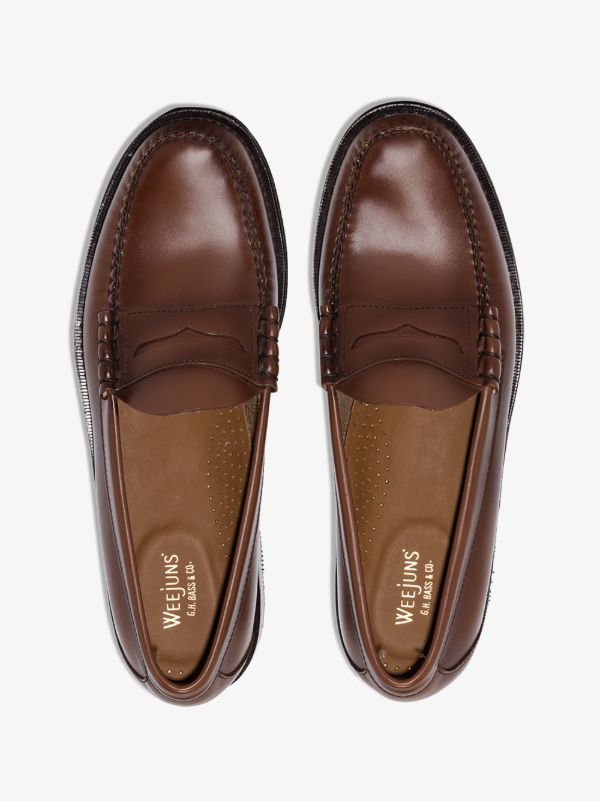 G.H. Bass & Co. Brown Weejuns Larson Leather Loafers | Browns Loafers