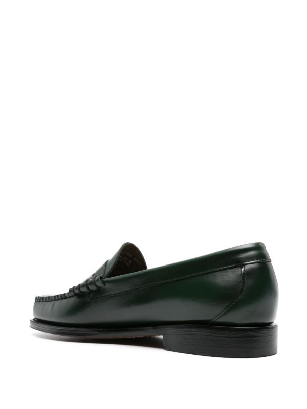 G.H. Bass & Co. Green Weejuns Larson Penny Leather Loafers | Browns Loafers