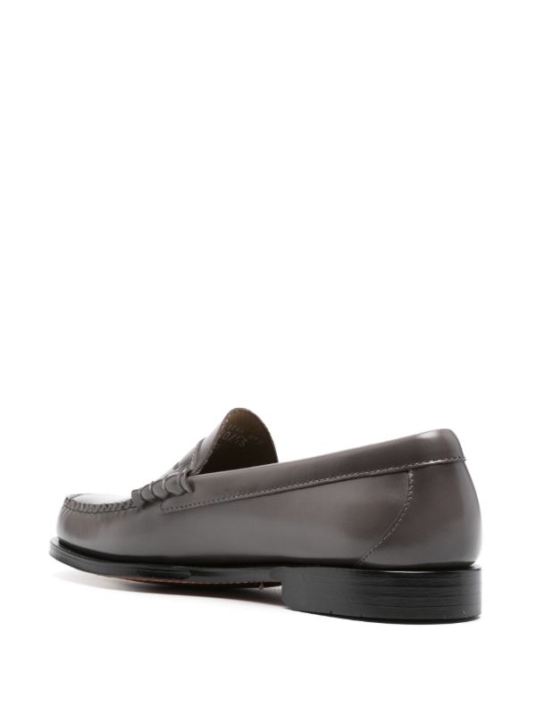 G.H. Bass & Co. Grey Weejuns Leather Penny Loafers | Browns Loafers