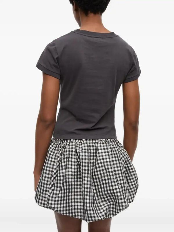 GANNI Poddle-print T-shirt | Browns T-Shirts & Jersey Shirts