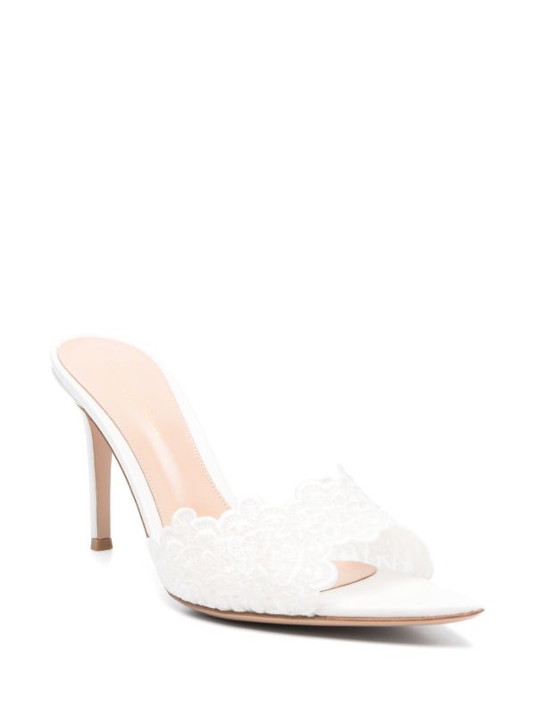 Gianvito Rossi 95mm Yvonne Mules | Browns Mules