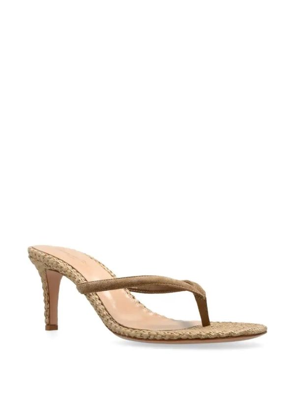 Gianvito Rossi Leather Sandals | Browns Sandals