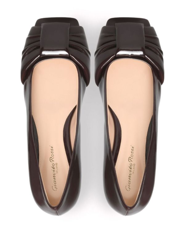 Gianvito Rossi Paradì Ballet Pumps | Browns Ballerina Shoes