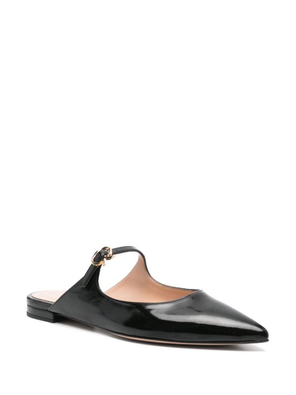 Gianvito Rossi Patent-leather Mules | Browns Mules