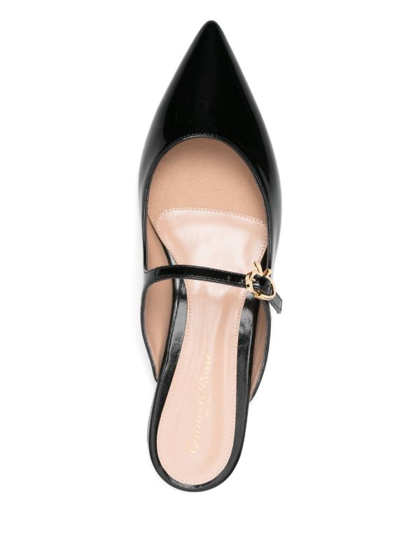 Gianvito Rossi Patent-leather Mules | Browns Mules